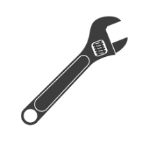 Wrench icon representing tools or interventions.